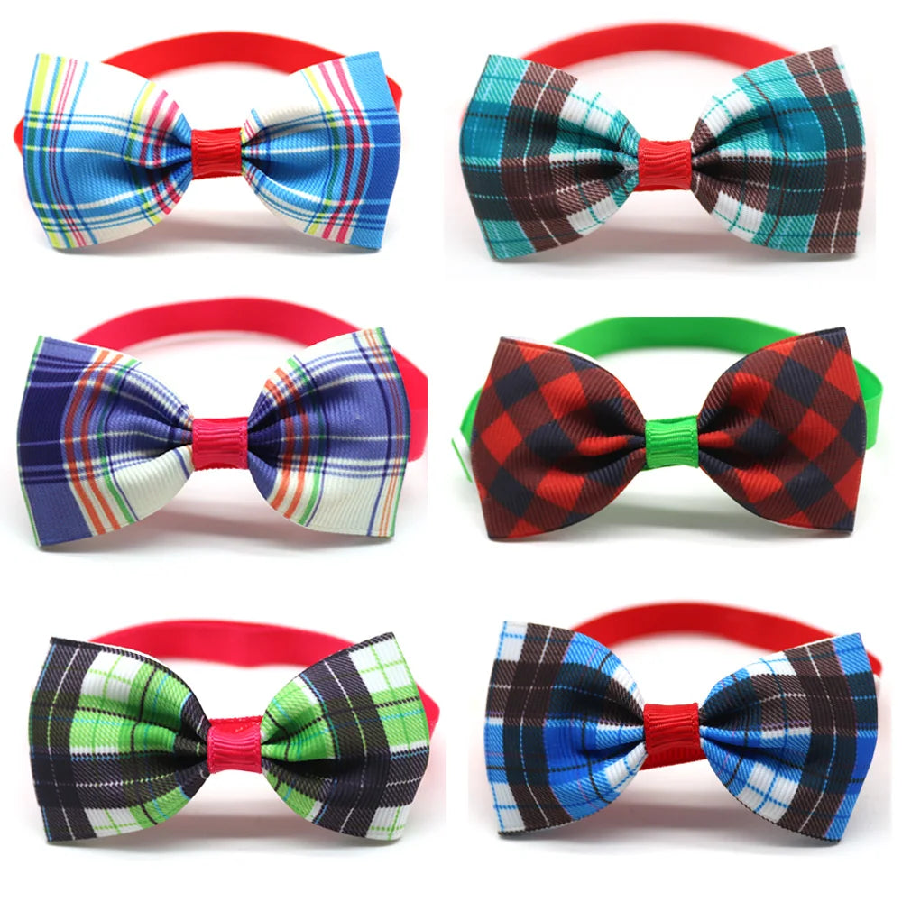 Cute Dog Bowtie Small Dog Bowtie Bulk Dogs Accessories Fashion Dog Bow Tie Pet Supplies Pet Bow Tie Collars for Small Dogs