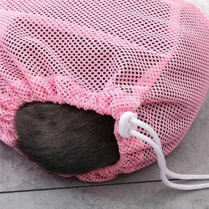 Pet Cat Bath Mesh Bag Multifunctional Adjustable Anti-Scratch Pull-Resistant Polyester Grooming Washing Bags Cat Supplies