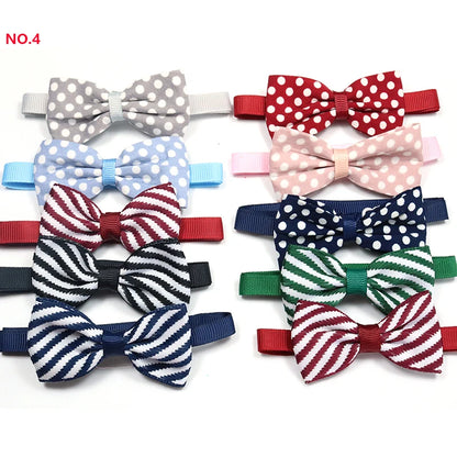 Cute Dog Bowtie Small Dog Bowtie Bulk Dogs Accessories Fashion Dog Bow Tie Pet Supplies Pet Bow Tie Collars for Small Dogs