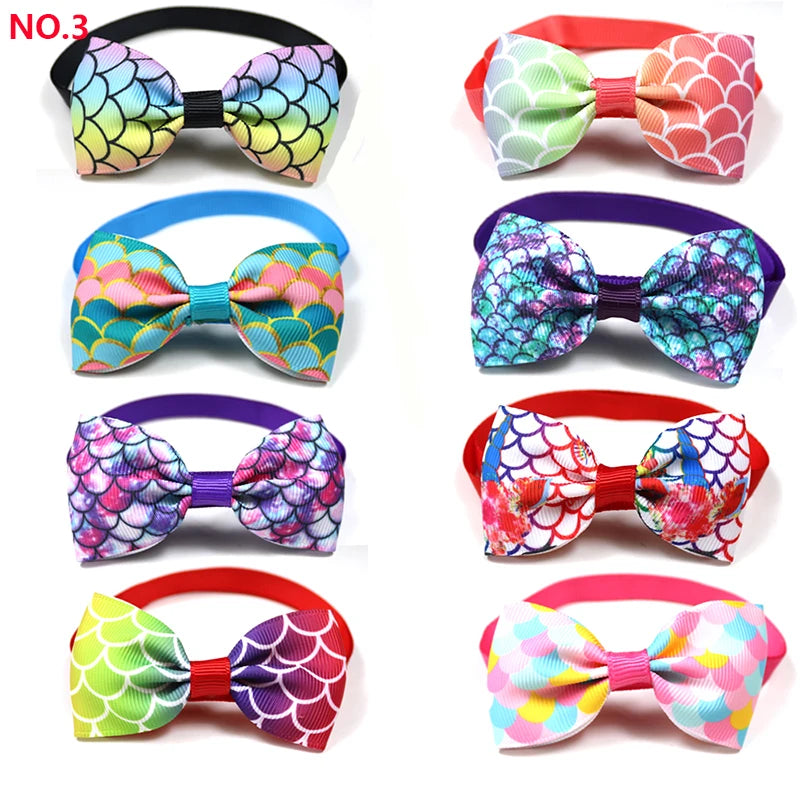 Cute Dog Bowtie Small Dog Bowtie Bulk Dogs Accessories Fashion Dog Bow Tie Pet Supplies Pet Bow Tie Collars for Small Dogs