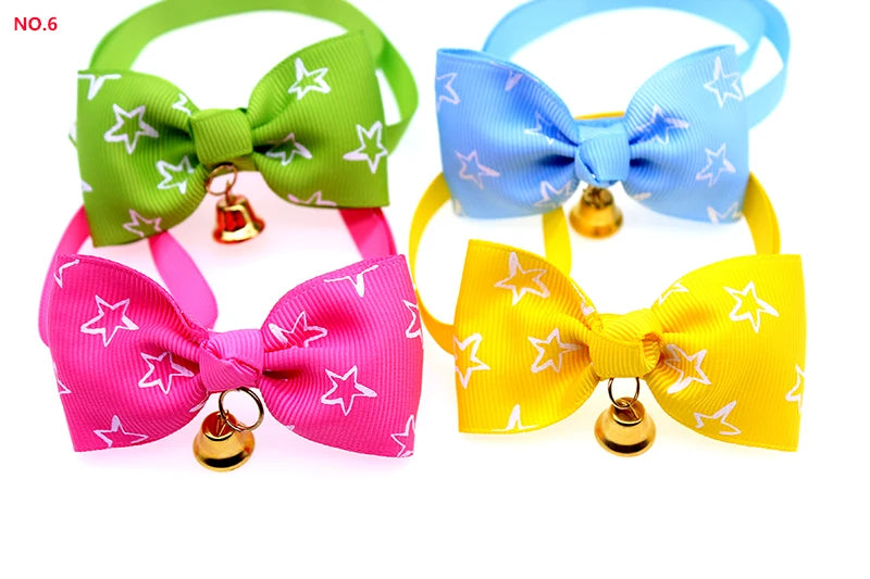 Cute Dog Bowtie Small Dog Bowtie Bulk Dogs Accessories Fashion Dog Bow Tie Pet Supplies Pet Bow Tie Collars for Small Dogs