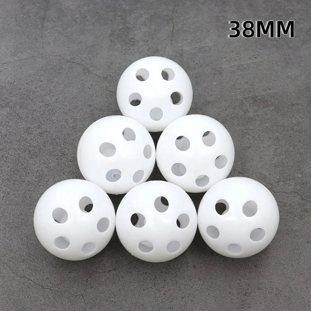 20pcs Plastic Rattle Bell Balls Squeaker Baby Toys DIY Rattle Beads Noise Maker Repair Fix Dog Toy Pet Accessories 17/24/28/38mm