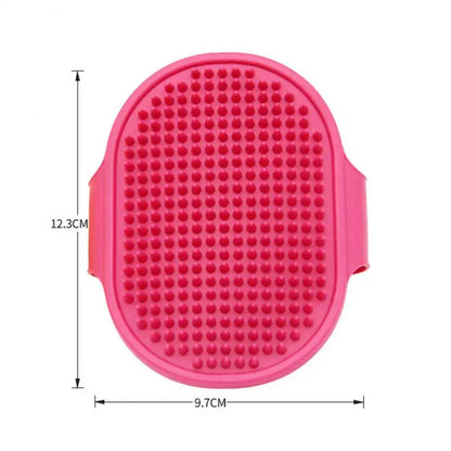 Soft Rubber Dog Cat Brush Pet Bath Silicone Comb Massage Comb Hair Remover Pet Supplies Dog Grooming Wash Cleaning Equipment