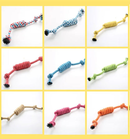 Pet Supplies Dog Rope Chew Toy Outdoor Training Fun Playing Cat Dogs Toys for Large Small Dog Durable Braided Rope Toy