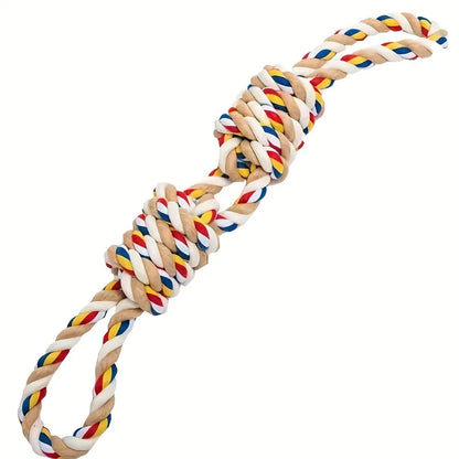 40cm Pet Indestructible Toy For Medium Large Dogs Tough Nature Cotton Rope Puppy Toy Dog Antistress Fidget Toy Dog Toothbrush