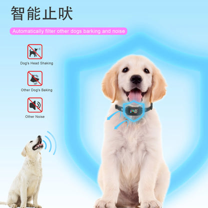 Anti Bark Training Collar For Dog Antiladridos Barking Electric Sheet Stuff Accsesories Pet Stopper Waterproof Vibrator Supplies